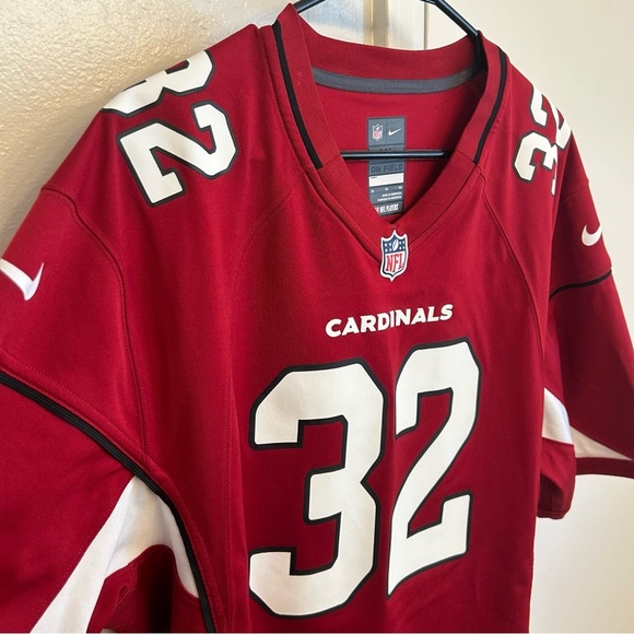 NFL Arizona Cardinals Tyrann Mathieu #32 On-Field Jersey Men’s XL Red White - Picture 5 of 10